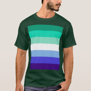 MLM Gay Pride Flag Graphic T-Shirt