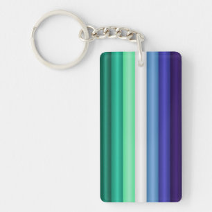 MLM Pride Flag Keychain