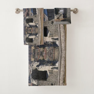 MLS018 CAMPOBASSO Bell Tower San Bartolomeo, Bath Towel Set