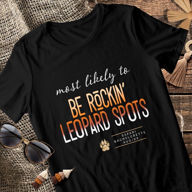 MLT Be Rockin' Leopard Spots Bachelorette ID1156 Tri-Blend Shirt (Creator Uploaded)