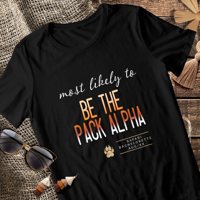 MLT Be the Pack Alpha Bachelorette ID1156 Tri-Blend Shirt (Creator Uploaded)