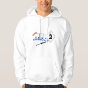 MLT LOGO W/ MICROSCOPE - MEDICAL LABORATORY TECH HOODIE