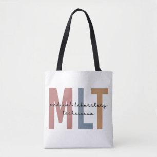 MLT Medical Laboratory Technician Medical Lab Tech Tote Bag