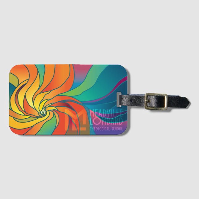 MLTS Chalice Art Luggage Tag (Front Horizontal)