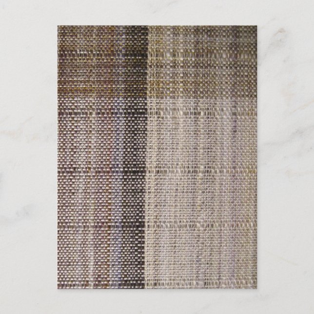 mm handwovens chocolate postcard (Front)