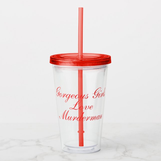 MM Women's Acrylic Tumbler (Front)