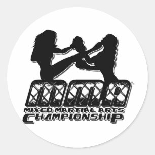 MMA 07 CLASSIC ROUND STICKER