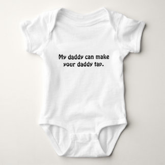 MMA BJJ Mixed Martial Arts Make You Tap Baby Bodysuit