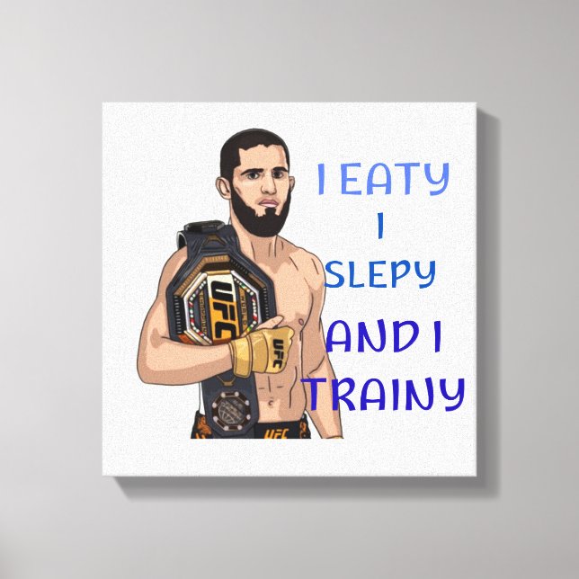 mma canvas print (Front)