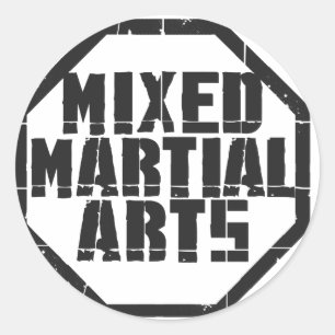 MMA CLASSIC ROUND STICKER