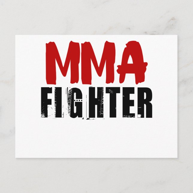 MMA Fighter3 Postcard (Front)
