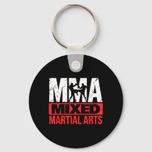 MMA Fighter Mixed Martial Arts Martial Artist Key Ring