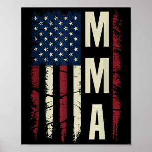 MMA Fighter Mixed Martial Arts Martial Artist Poster
