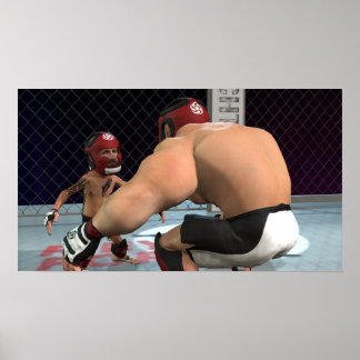 MMA Fighting - Small Poster