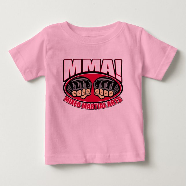 MMA Fists Baby T-Shirt (Front)