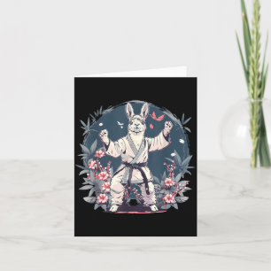MMA Llama Floral Artwork Taekwondo Kickboxing Card