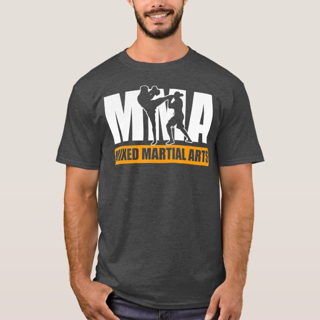MMA Mixed Martial Arts Martial Arts Fighter T-Shirt (Front)