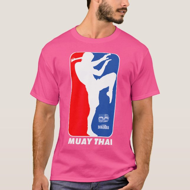 Mma Muay Thai Fighter Logo T-Shirt (Front)