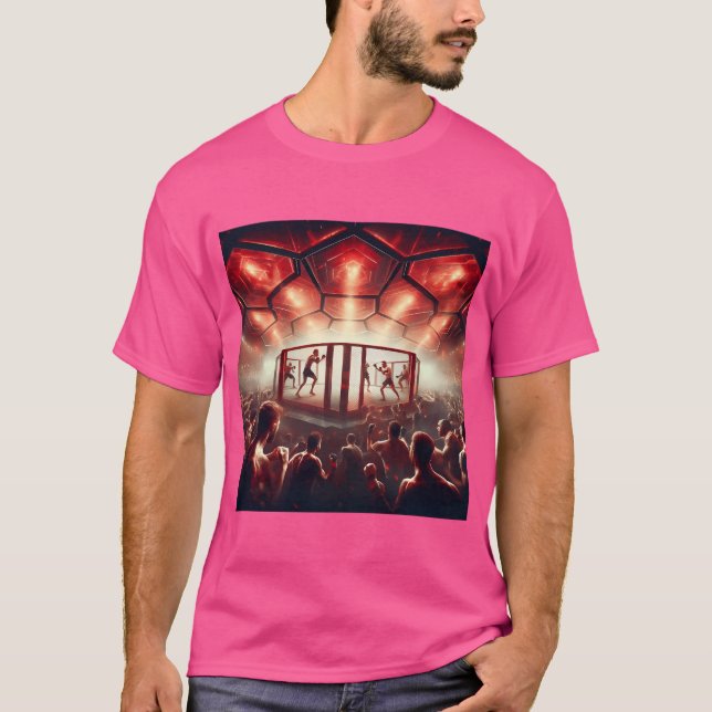 Mma Octagon Fury T-Shirt (Front)