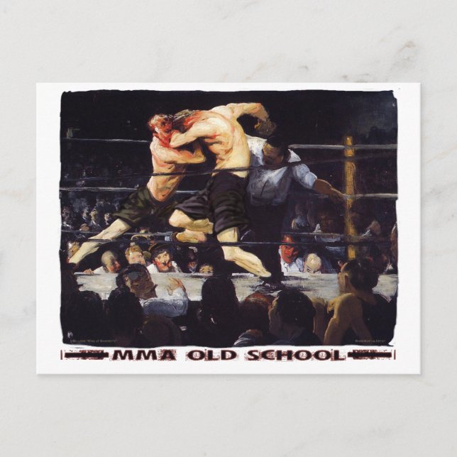 MMA Old School Postcard (Front)