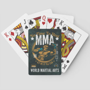 MMA Playing Cards - No Time To Rest