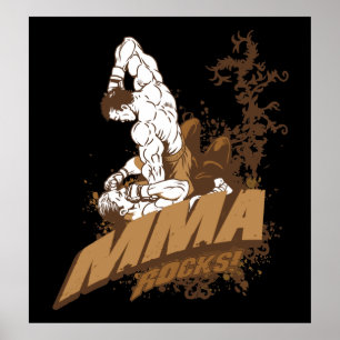 MMA Rocks Poster
