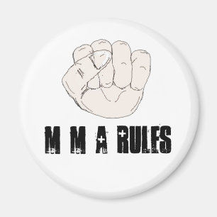 MMA Rules Magnet