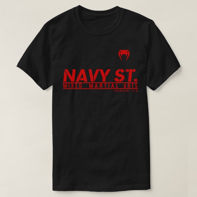 MMA Show   NAVY ST (Red) Classic T Shirt (Design Front)