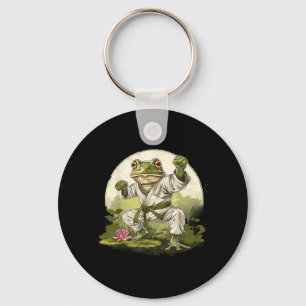 MMA Toad Judo Kickboxing Forest Jiu-Jitsu Key Ring