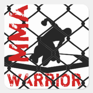 MMA WARRIOR Sticker