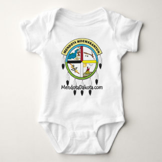 MMDC logo with website Baby Bodysuit