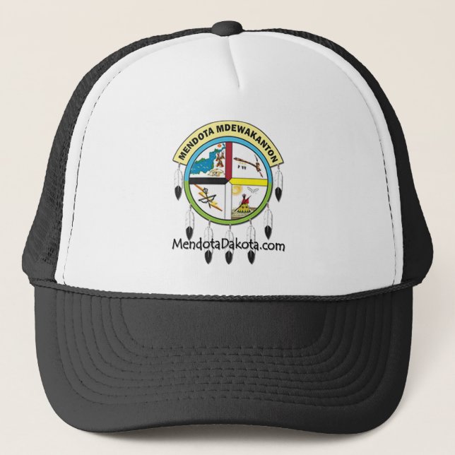 MMDC logo with website Trucker Hat (Front)