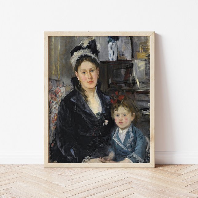Mme Boursier and Her Daughter | Berthe Morisot Poster (Creator Uploaded)