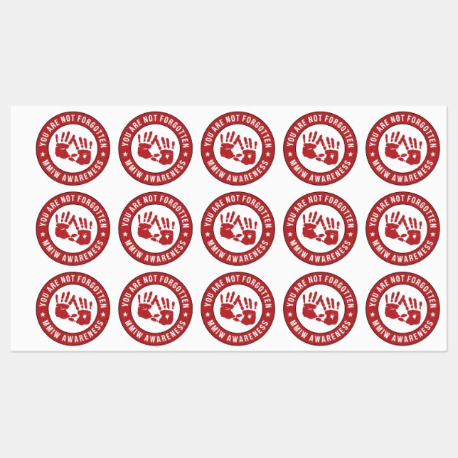 MMIW Awareness You are not forgotten (Sheet)