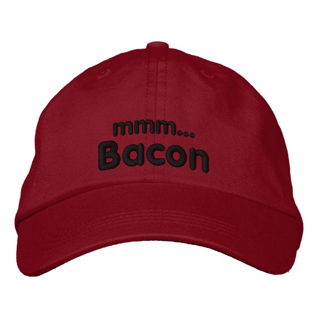 MMM ... Bacon Love Embroidered Hat (Front)