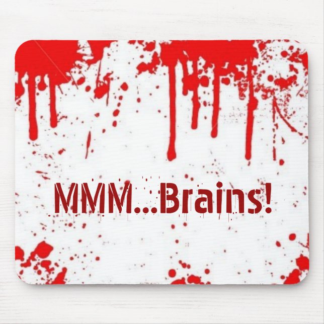 MMM...Brains Mousepad (Front)