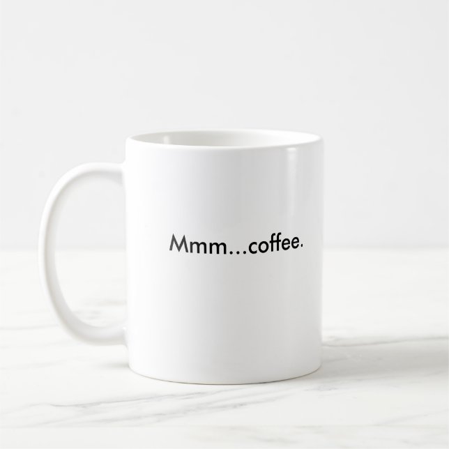 Mmm...coffee. Meta Nikki mug. Coffee Mug (Left)