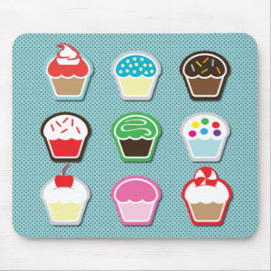 Mmm, Cupcakes! Mouse Pad