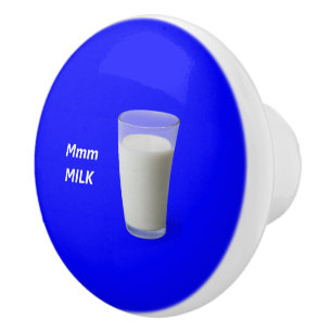 Mmm MILK Ceramic Knob