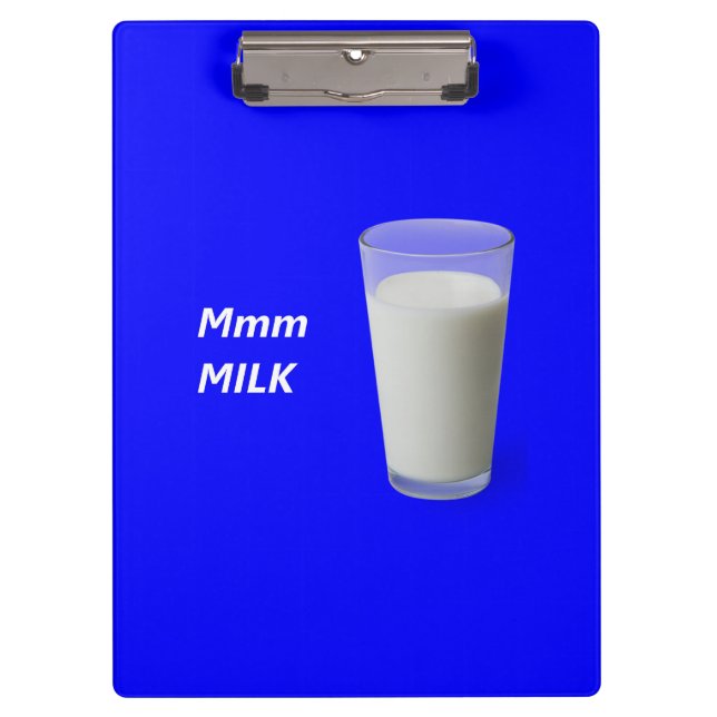 Mmm MILK Clipboard (Front)