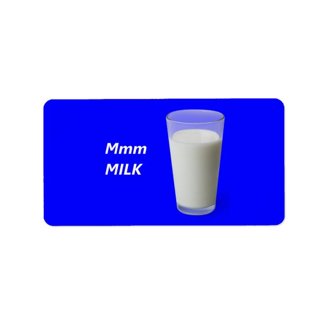 Mmm MILK Label (Front)