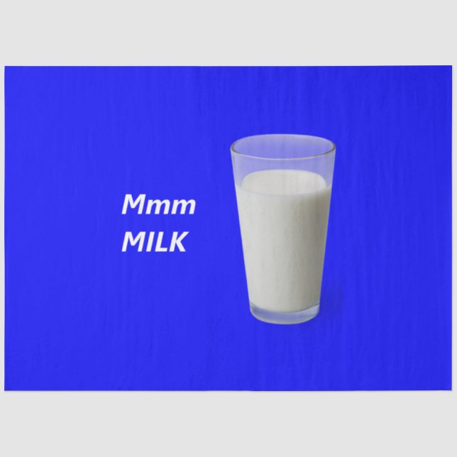 Mmm MILK Tissue Paper (Front)