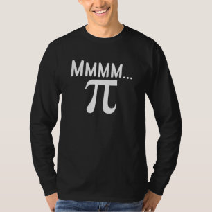 Mmm Pi Funny Pi Day Distressed Vintage Mmmm Pi T-Shirt