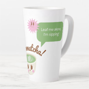 Mmmatcha Cute Kawaii Matcha Green Tea Latte Mug