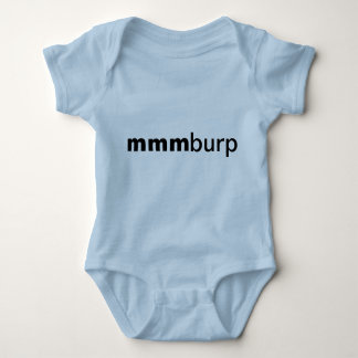 "Mmmburp" - Hanson-inspired baby tee
