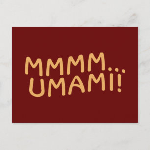 Mmmm Umami Postcard