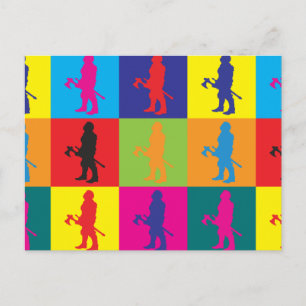 MMORPGs Pop Art Postcard