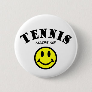 MMS: Tennis 6 Cm Round Badge