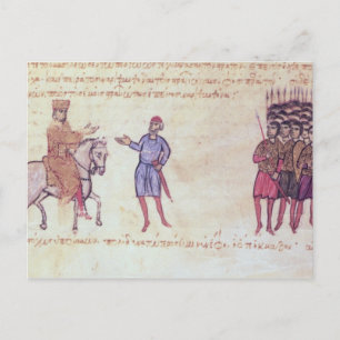 MMS Vitr 26-7 The Byzantine Army Putting to Flight Postcard