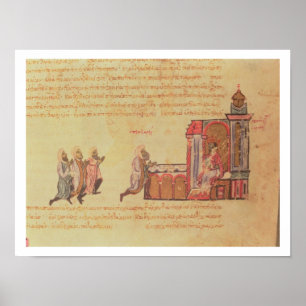 MMS Vitr 26-7 The Byzantine Emperor Romanus III Ar Poster